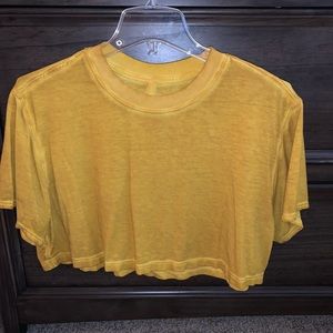 Lululemon All Yours Boyfriend Tee Cropped